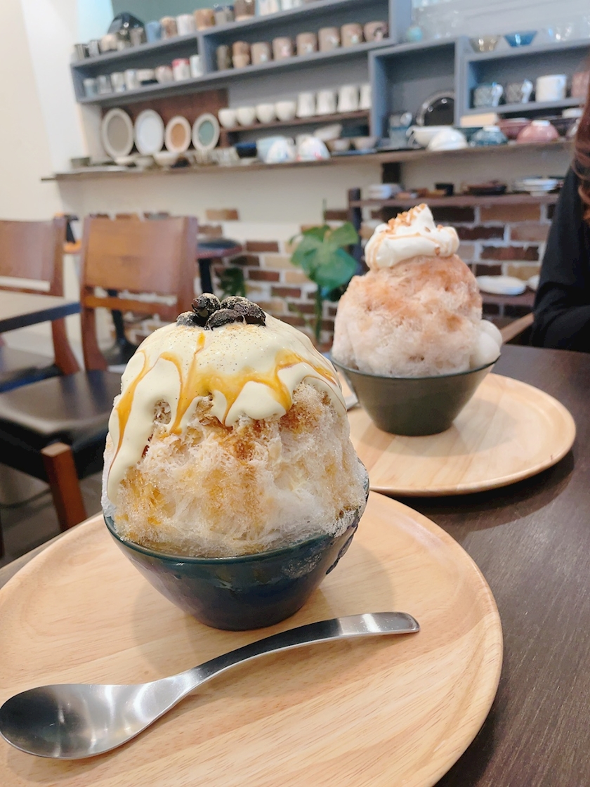 黒豆かき氷🍧
