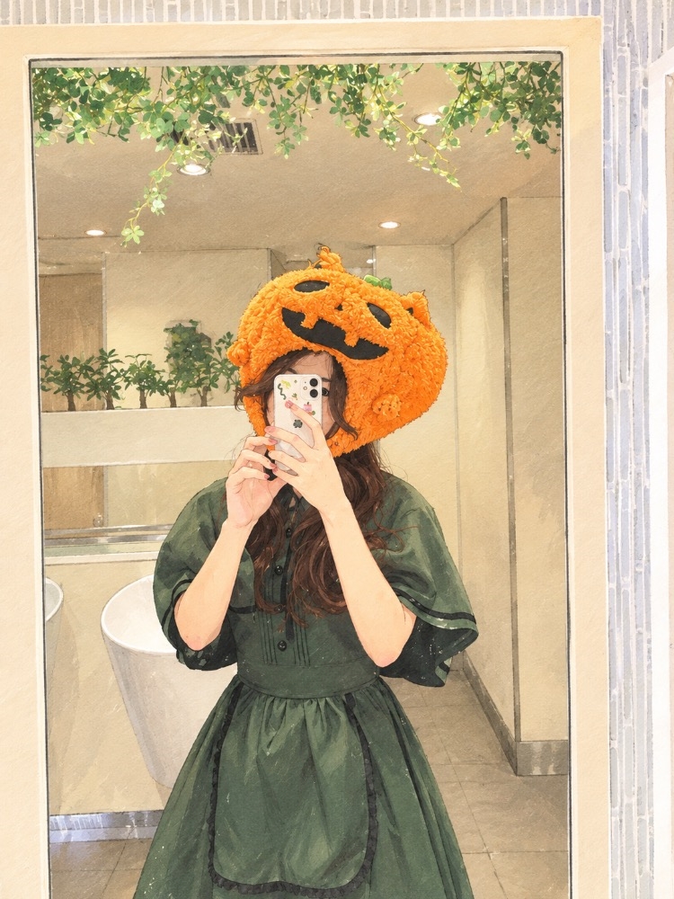 一足早くハロウィン🎃🖤